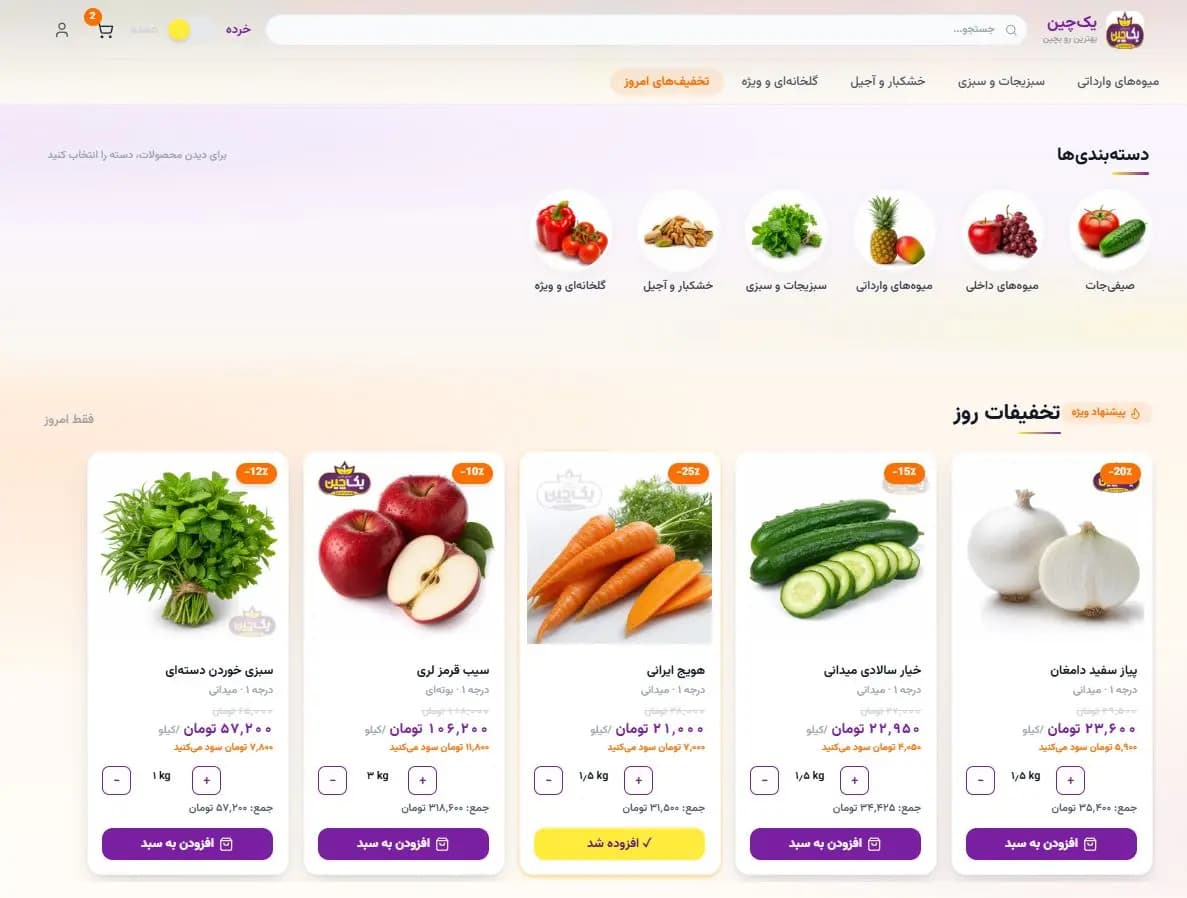 تصدير الفاكهة